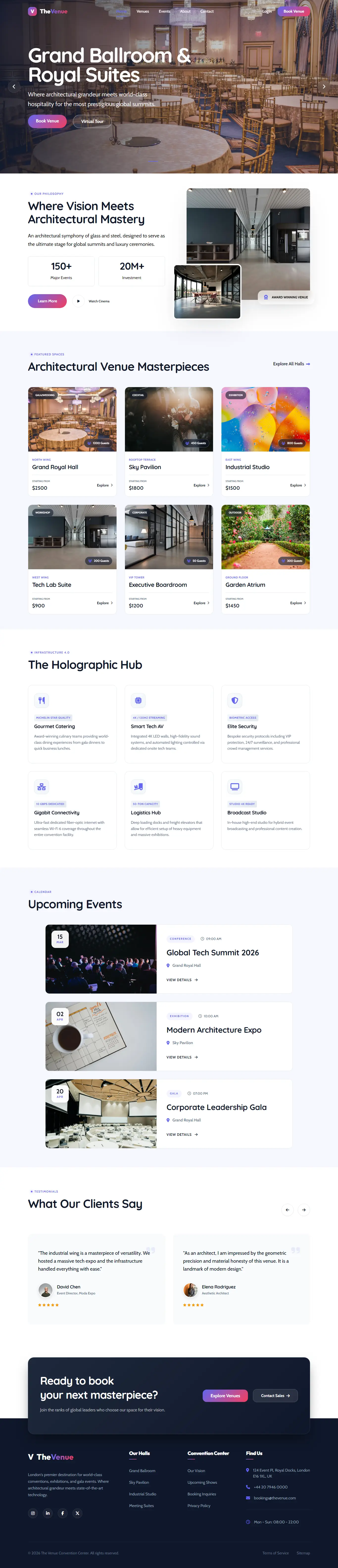 Event Management Website
