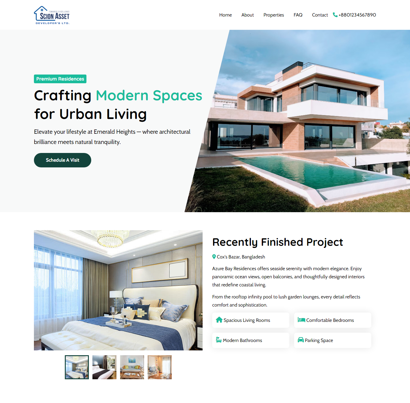 CityView – Real Estate Landing Page